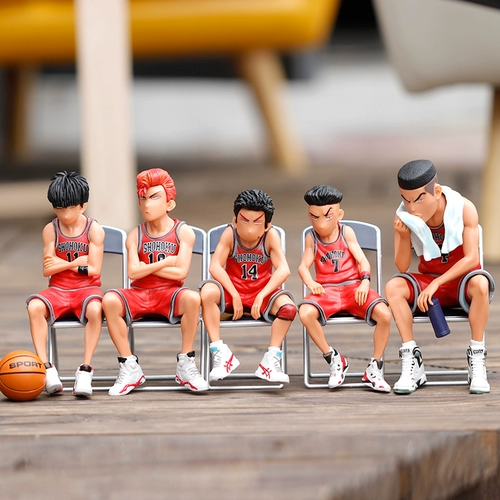Slam Dunk Model Display Mitsui Shou Sakura wumi Протекает Чуан Фенггонг Сити Стар -Команда Звезд