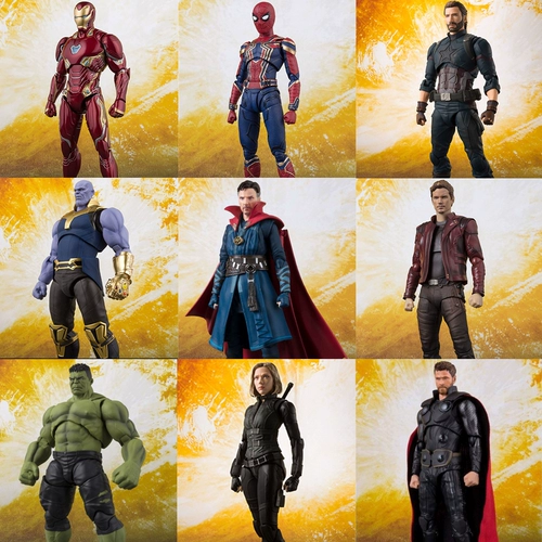 Marvel Avengers 4 Iron Man Spider -Man Desterner Black Widow Surprise Captain Winter Soldier