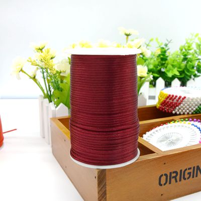 Hướng dẫn sử dụng dây 5 nút Trung Quốc DIY trang sức phụ kiện dệt vòng tay ngọc bích vòng cổ dây mặt dây chất liệu dây đỏ - Vòng đeo tay Clasp vòng tay tỳ hưu