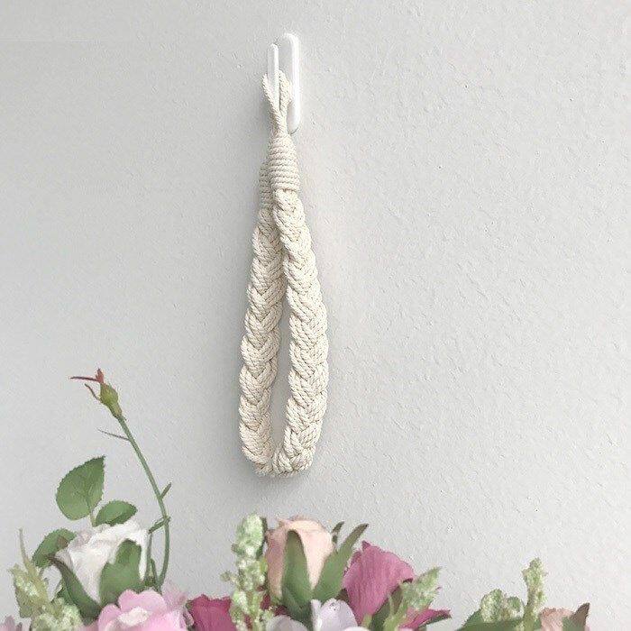 Shower curtain storage wall buckle hook free punch curtain hook wall hook with sticky wall hook strap fixed canvas belt