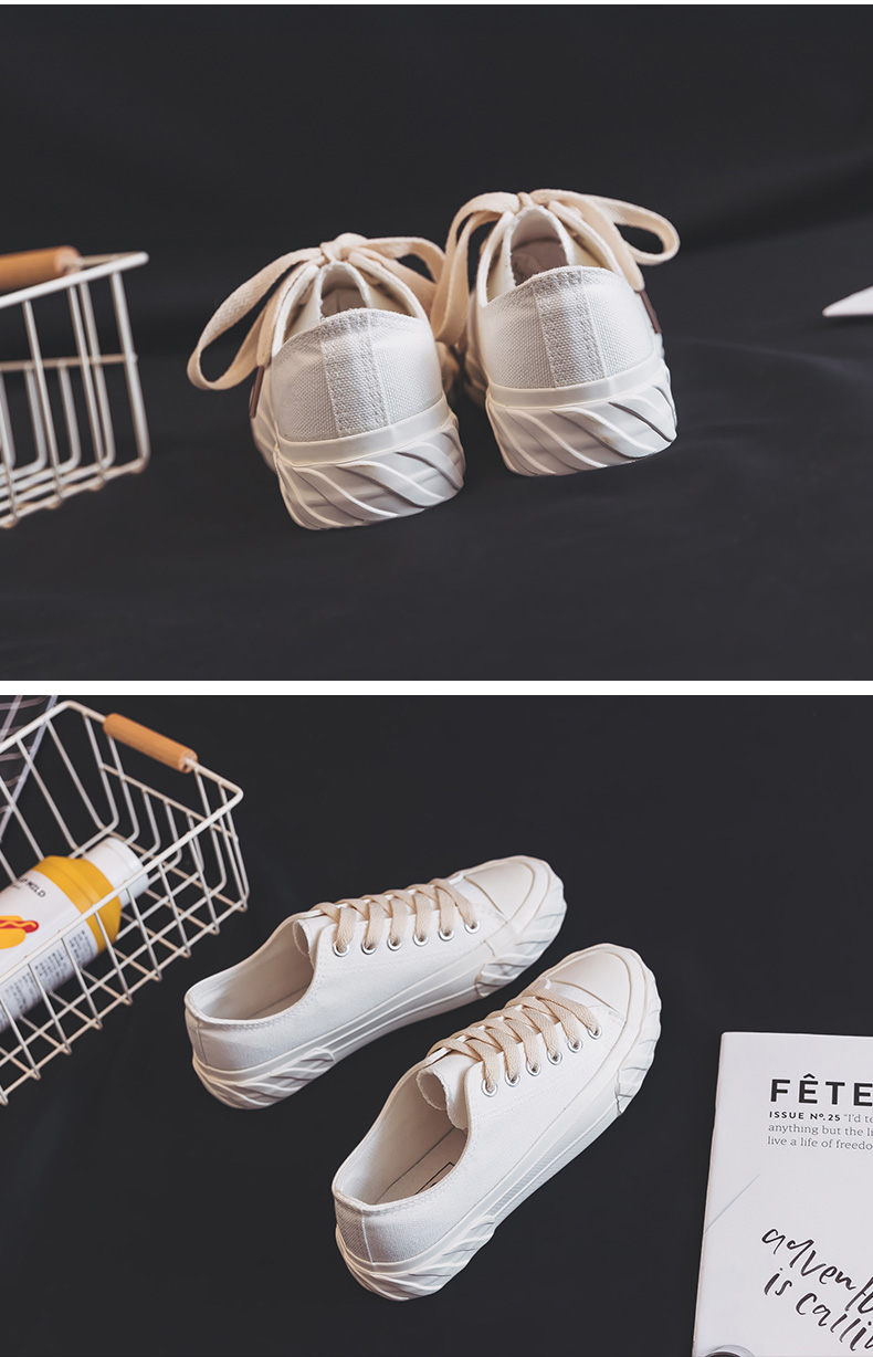 Giày đế xuồng nữ đường phố chic chic giày retro xấu xí gió dâu gai giày vải siêu cháy giày đen giày bitis nữ