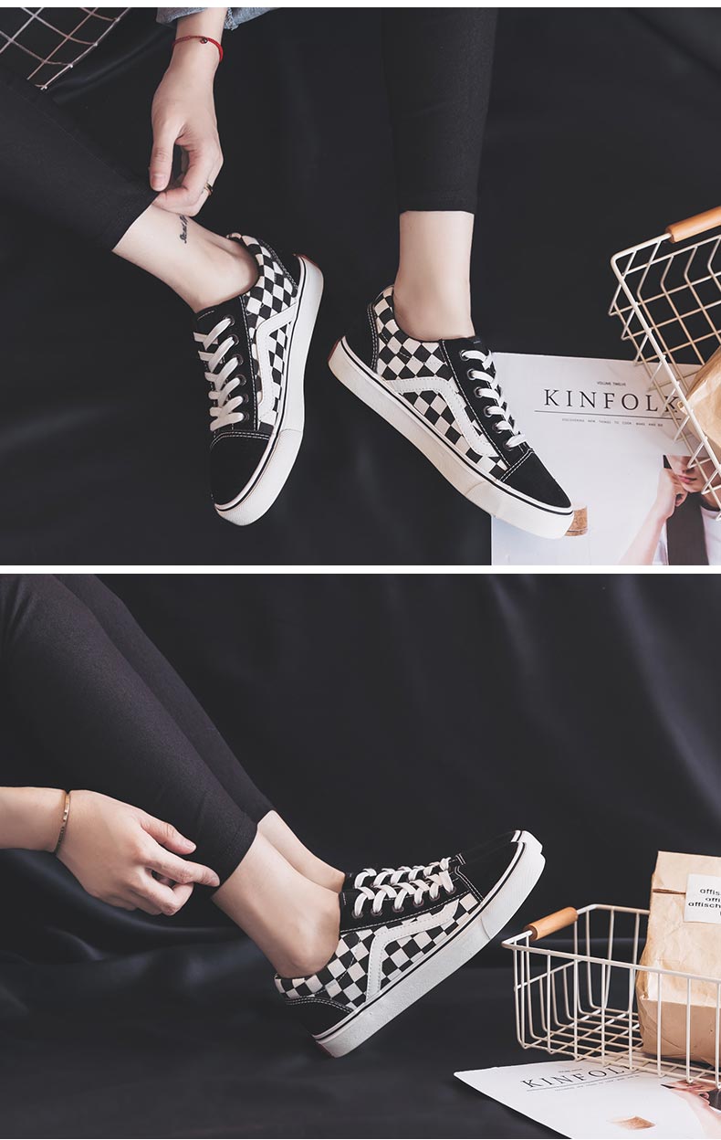 Giày vải mới 2018 nữ sinh viên phiên bản Hàn Quốc của Harajuku ulzzang đế bằng giầy nữ