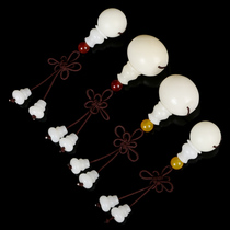 DIY accessories Tibetan White Jade Bodhi root Buddha head Pagoda three-way set 108 Beed handstring star moon diamond accessories