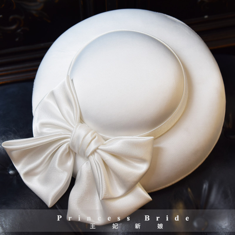 Fa-style retro Inn Lionel hat Dinner Fashion wedding dress Noble Elegance Photo Gallery Qipao Gown Great Hat