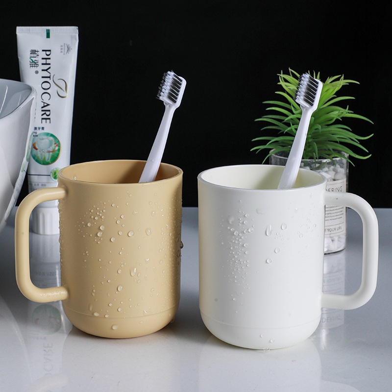 Gargle cup household couple small fresh girl plastic simple European Korean cute cup ins simple fashion