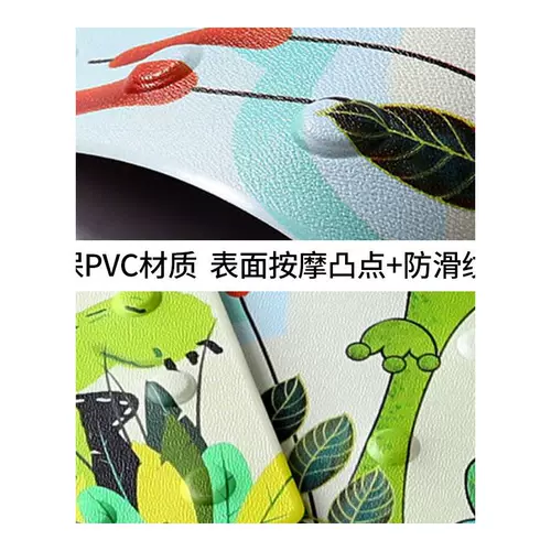 Мультяшный нескользящий ковер, коврик для ванной для домашнего использования, защита при падении