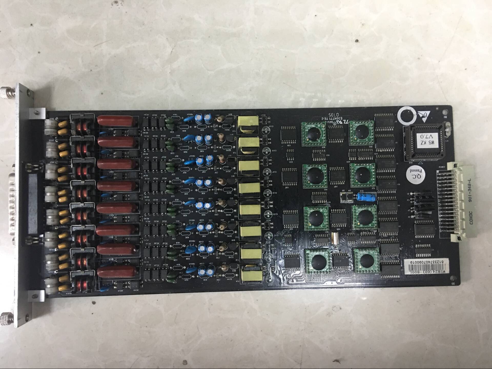 Guowei WS824 6D (8D) type-800L board 8-way incoming call outside line board 8-way relay board