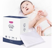  Baby disposable umbilical cord gauze bandage Baby belly guard Navel belt Baby umbilical care