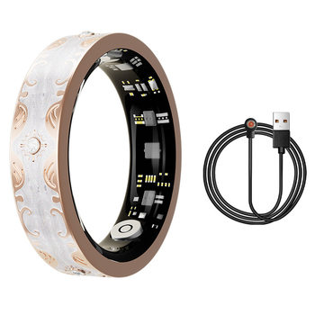 Cross-border v10 narrow smart ring heart rate blood oxygen sleep health monitoring sports step counting waterproof multi-functional smart ring