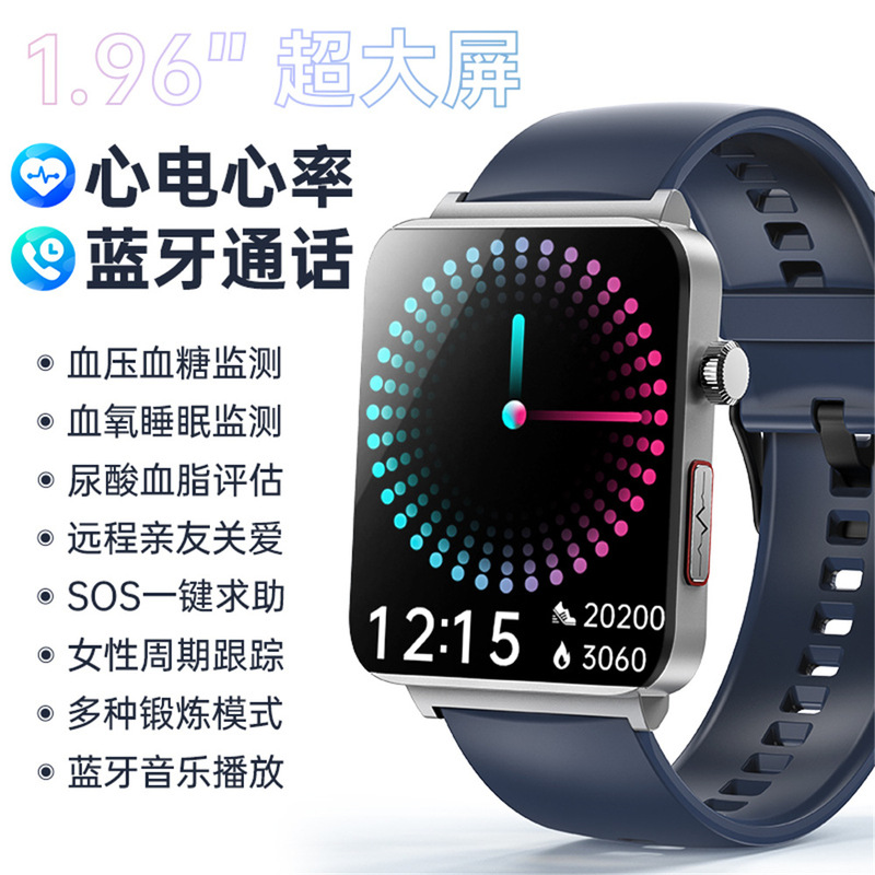 Ks03Pro Popular Smart Watch with Bluetooth Calling, Accurate Ecg, Heart Rate, Blood Pressure, Body Temperature, Sos, Sleep Monitoring Bracelet