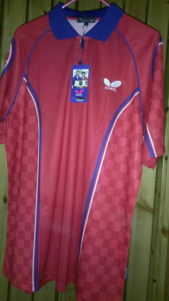 Butterfly table tennis suit 4xL code of 185 short sleeve tops