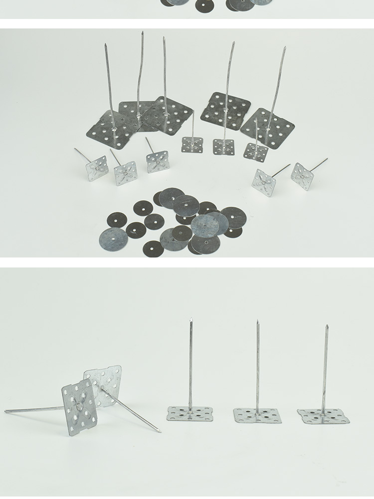 Гвозди 铝制保温钉 玻璃棉胶钉岩棉钉中央空调风管保温钉固定钉 Xinpeng