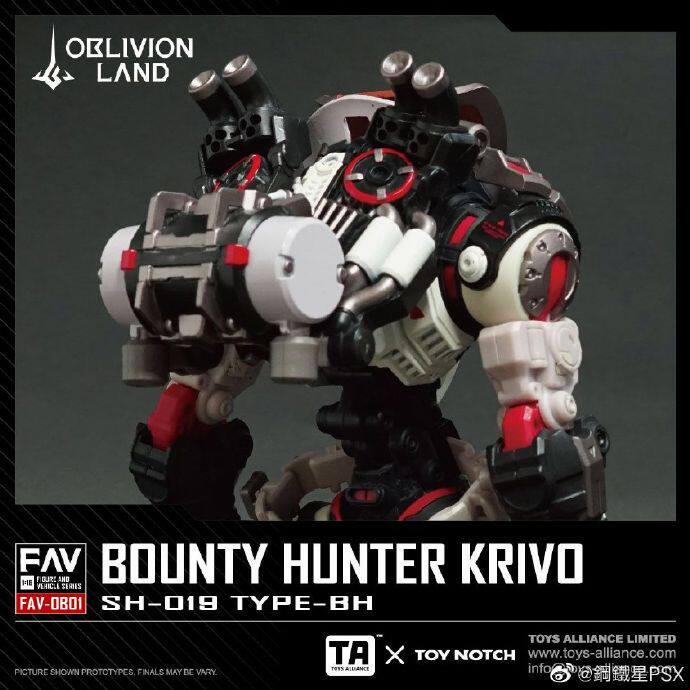 Toy Notch X TA Astrobots A04 Krivo Bounty Hunters Robot Action