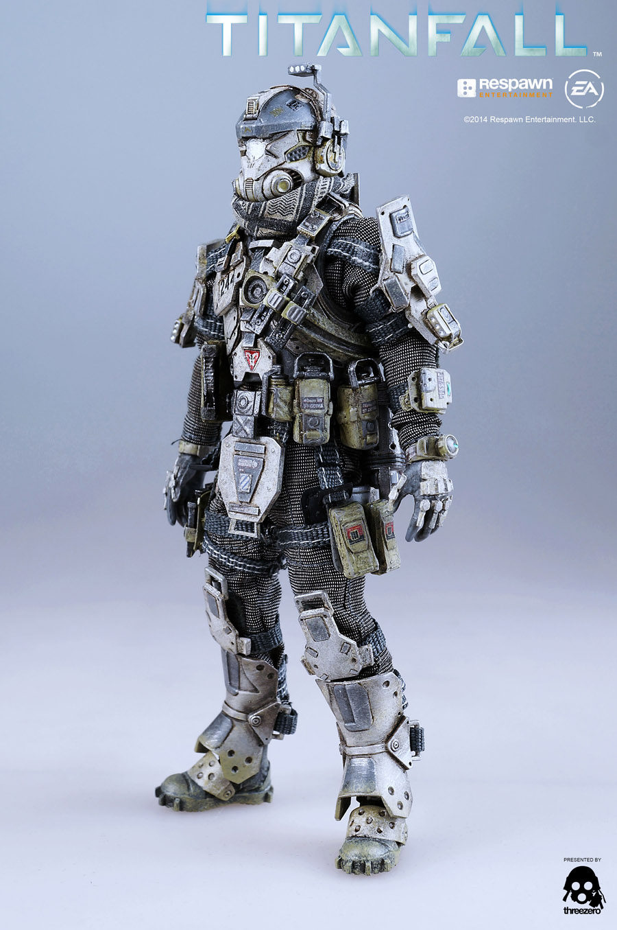 ThreeZero Titanfall Atlas & Amp Pilot Figure Collectibles 1/12
