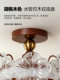 Qingyao Qingyao Vintage Style Hallway Ceiling Light with a High-End Romantic Flower Design for Entryway, Light Luxury Creative Lamp