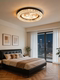 Qingyao Qingyao Bedroom Ceiling Light 2026 New Model Italian Style Light Luxury High-End Elegant Cloud Mist Eye-Protection Lamp