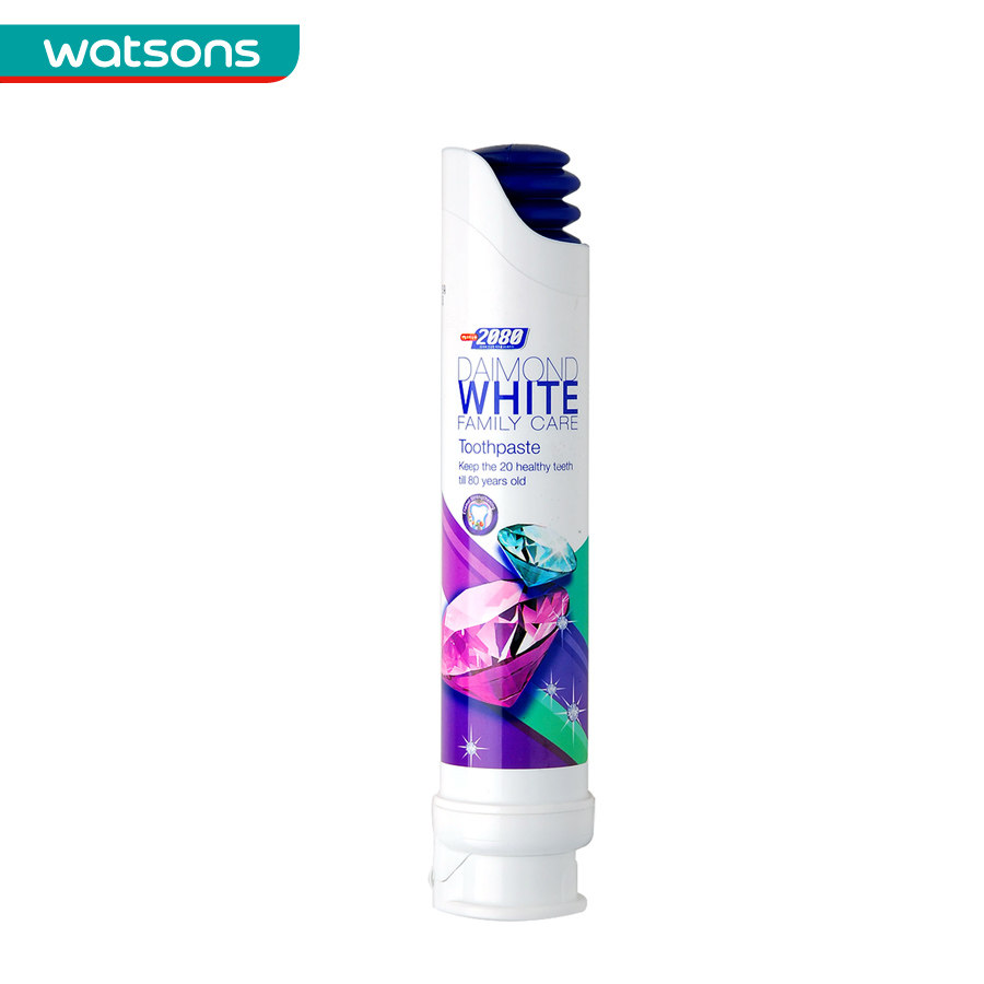 买一送一 【屈臣氏】 2080 钻石-爱家美白牙膏100克