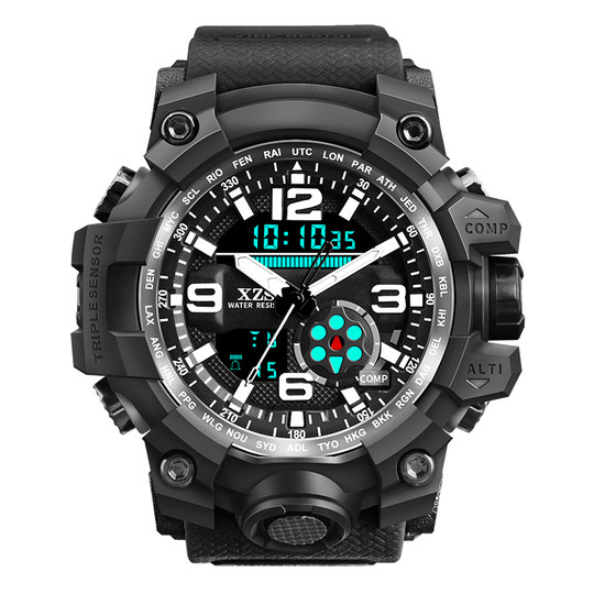 Watch for Men, Special Forces Style, Multifunctional Sports Watch, Trendy Student Electronic Watch, Luminous Waterproof Military Watch