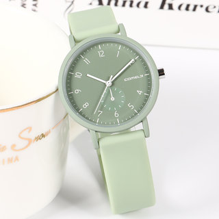 考试专用手表女款学生潮流初高中静音女表机械儿童时尚防水石英表