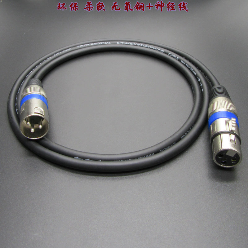 Cannon public on mother-to-mother balance extended Carnon line microphone Mimic line