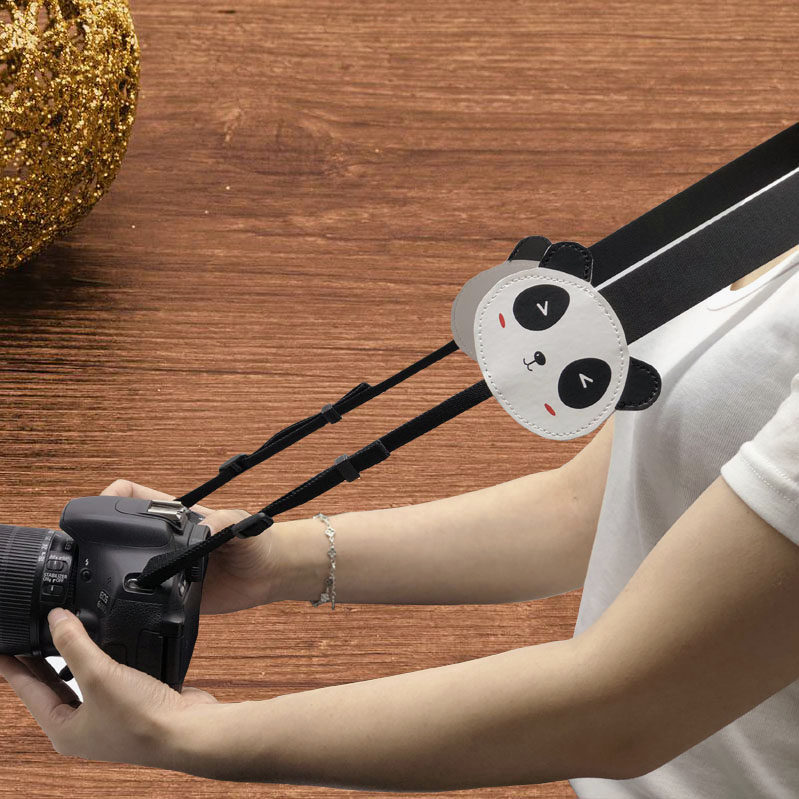 National Cartoon Panda Cuddling Bag Applies Canon Fuji Sony Micro Single Eye Camera Backbeat Standout Camera Holding Baby Bag Shoulder