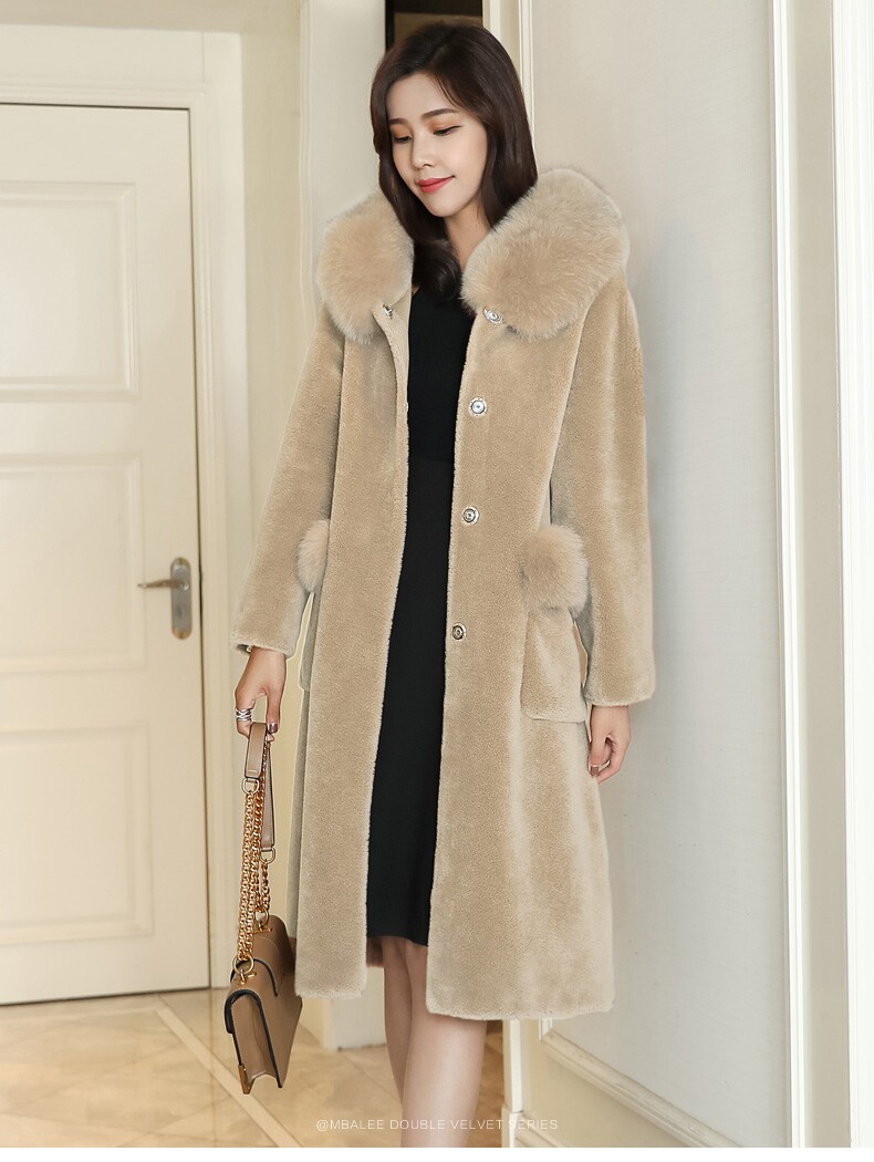 Manteau de fourrure femme MBALEE    - Ref 3174293 Image 32