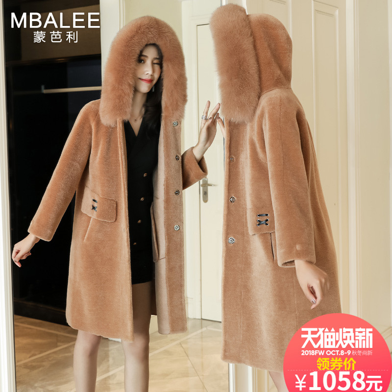 Manteau de fourrure femme MBALEE    - Ref 3171800 Image 1