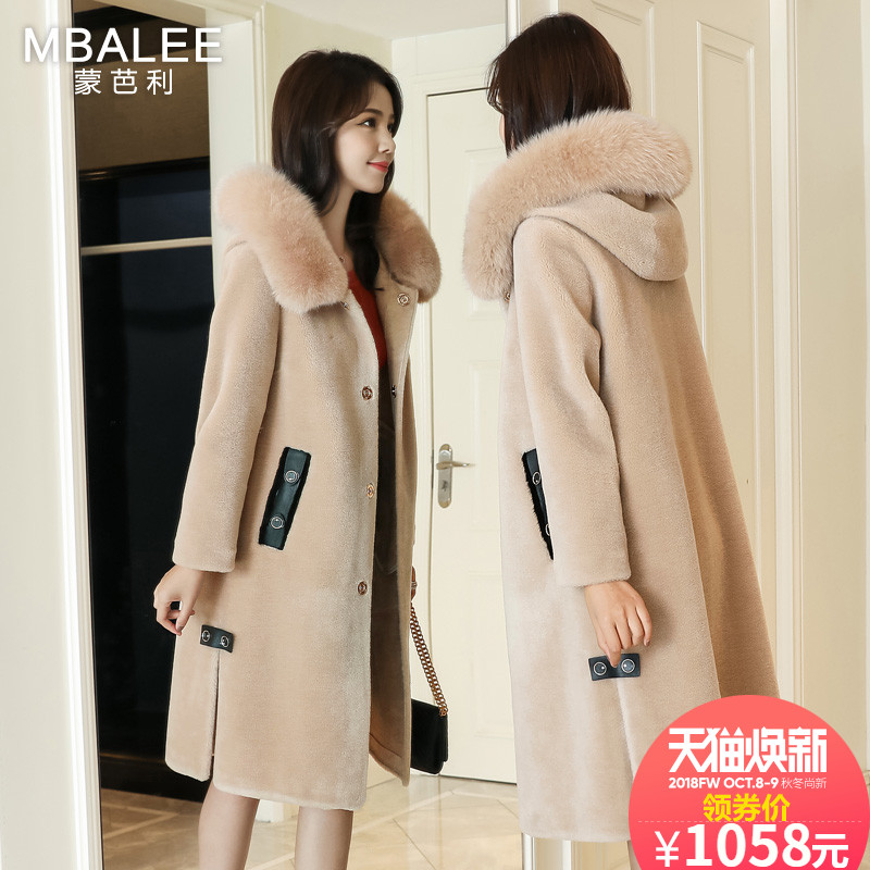 Manteau de fourrure femme MBALEE    - Ref 3175286 Image 1