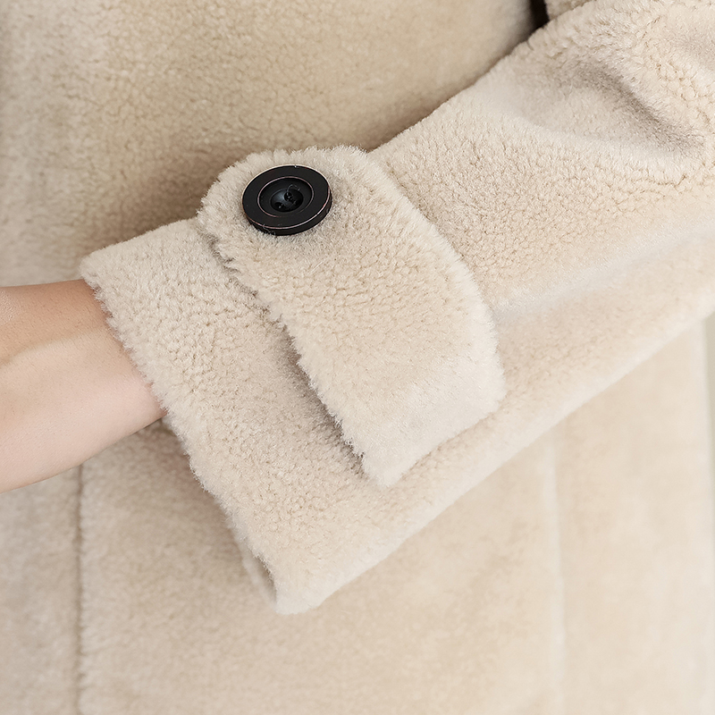 Manteau de fourrure femme MBALEE    - Ref 3174958 Image 4