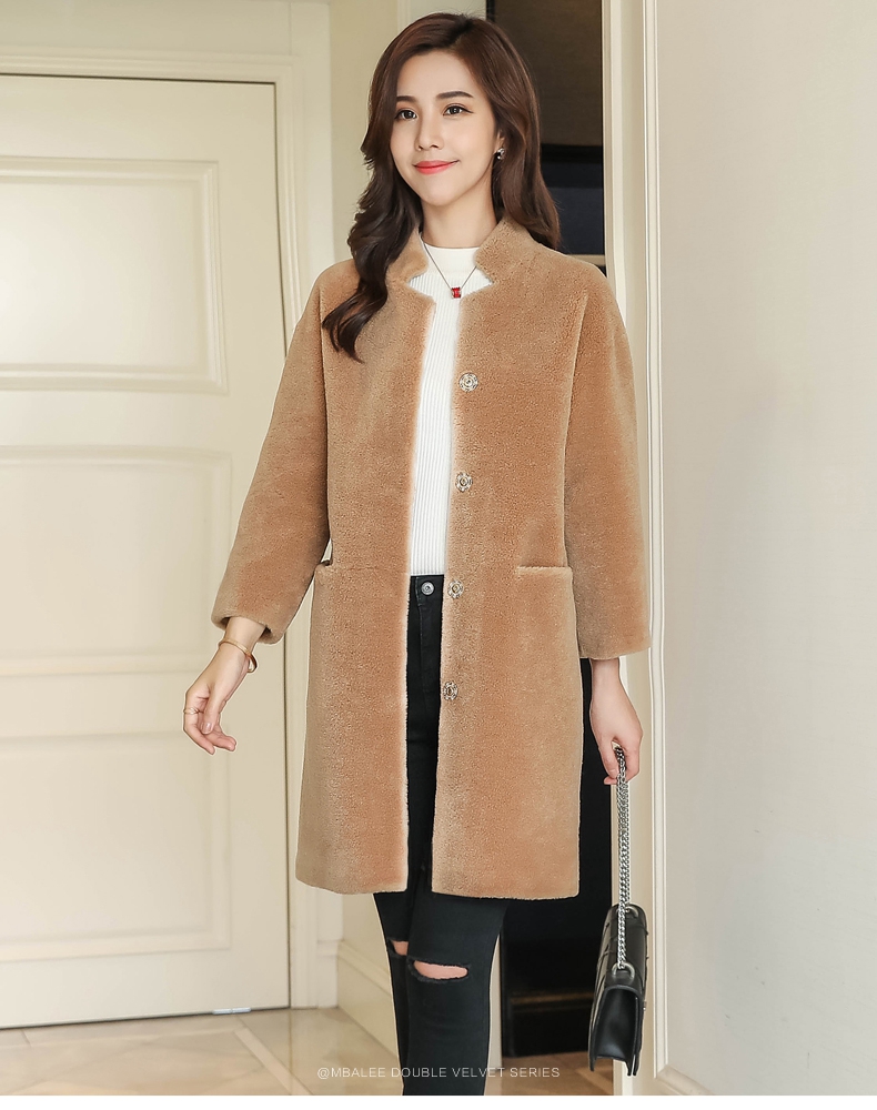 Manteau de fourrure femme MBALEE    - Ref 3173520 Image 22