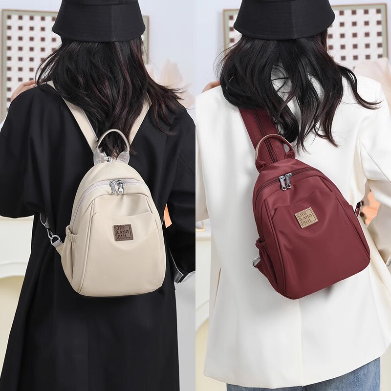 Japanese Multi-Purpose Backpack for Women 2026 New Model Oxford Cloth Casual Versatile Outdoor Hiking Small Backpack Crossbody Chest Bag
