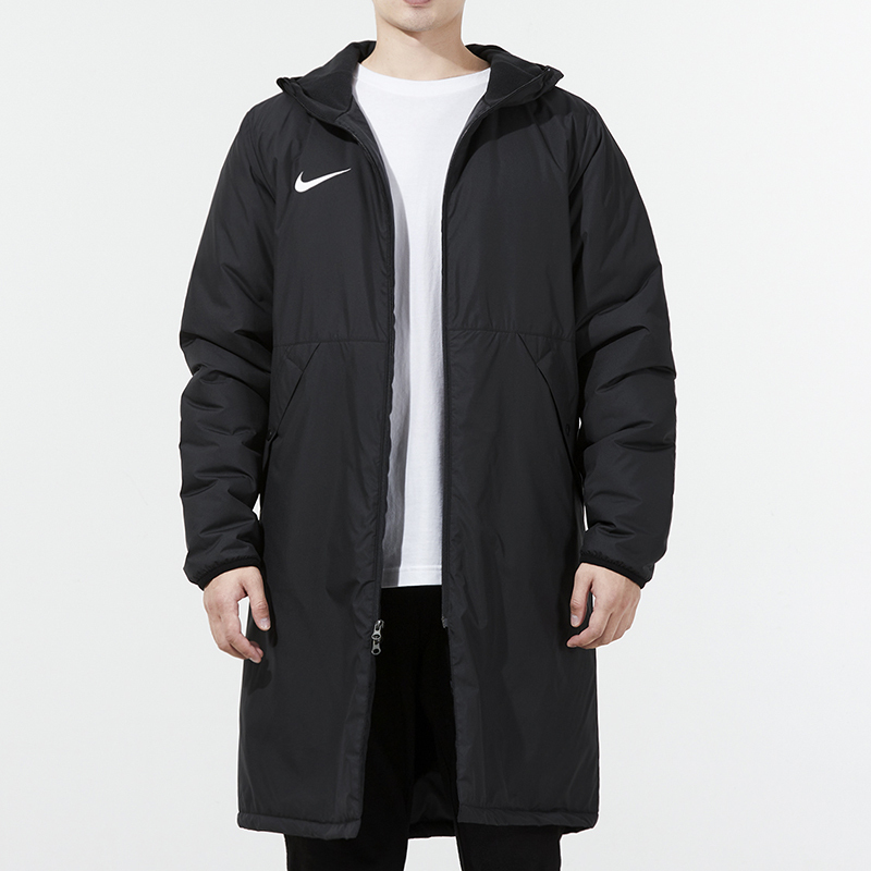 Nike Mid-Length Cotton Jacket Winter New Men's Thickened Coat Warm Sports Casual Jacket Nike Mid-Length Cotton Jacket Winter New Men's Thickened Coat Warm Sports Casual Jacket