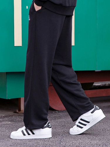 Adidas, дышащие штаны, осенние, свободный прямой крой