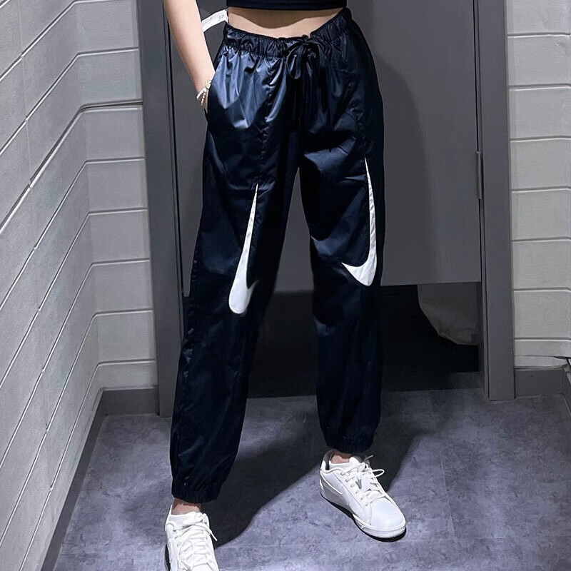 Nike Large Hook Women's Pants, Loose Fit, 2023 Autumn Style, Slimming Black Fitness Yoga Running Training Sports Training Long Pants Nike Large Hook Women's Pants, Loose Fit, 2023 Autumn Style, Slimming Black Fitness Yoga Running Training Sports Training Long Pants