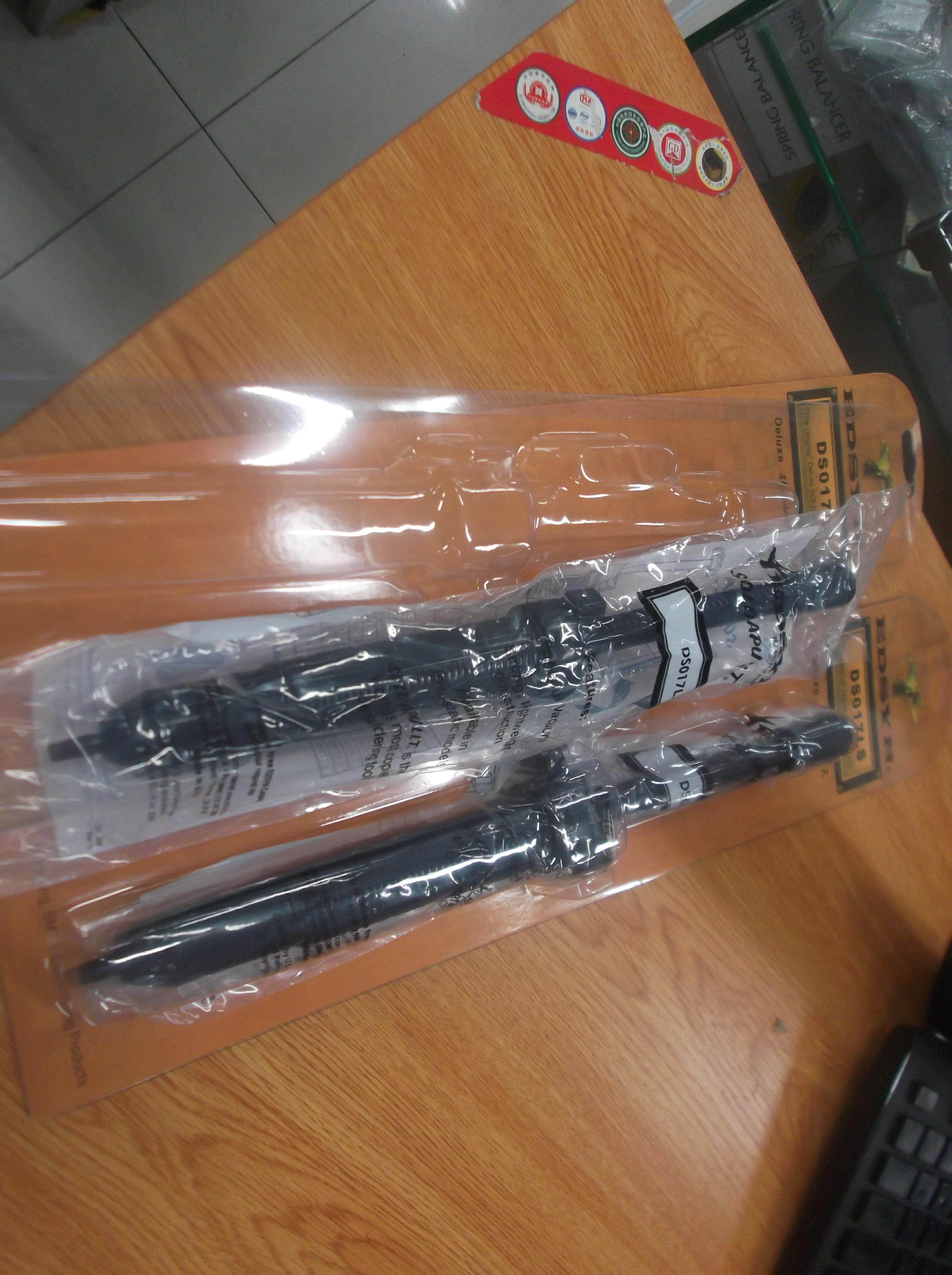 Skin absorber DS017 Manual Tin absorber anti-static black Blue DS017 GS-100 Tin suction