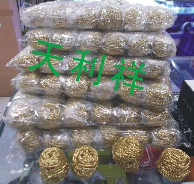 Brass wire cleaning ball brass wire ball 599-029 soldering iron cleaning ball