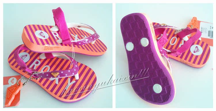 Chaussons enfants en autre ROXY pour été - semelle mousse - Ref 1011721 Image 22