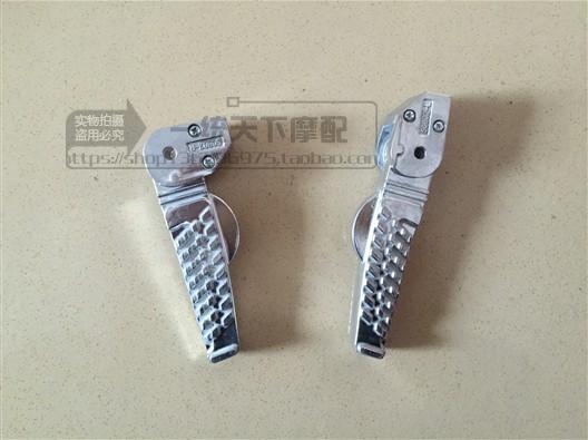 GTR pedal ghost fire second-generation footrest war speed pedal aluminum alloy footrest locomotive electric car rear pedal