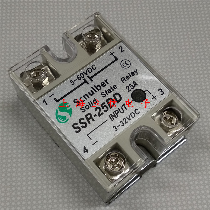 Original Scnulber Solid State Relay SSR-25DD DC Control DC 25A Module