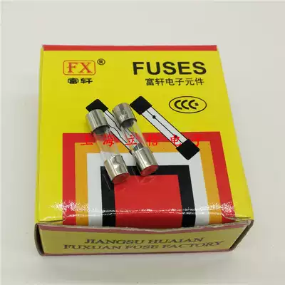 5*20 F20AL250V 20A 250V fu xuan kuai rong glass cartridge fuses 100 a 5 yuan