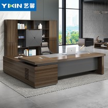 Boss Office Table And Chairs Office Furniture Brief Modern Big Bandae Desk Manager Table President Table Chairs Combination