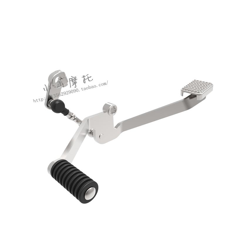 Kaidian KD150-FHKEJZ locomotive series modified double step front and rear shift lever shift arm gear shift