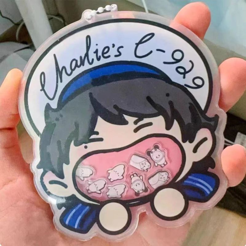 Xiaohongshu Same Style Zhou Shen Sailor-Themed Acrylic Keychain Decorative Bag Pendant High Aesthetic Value Gift