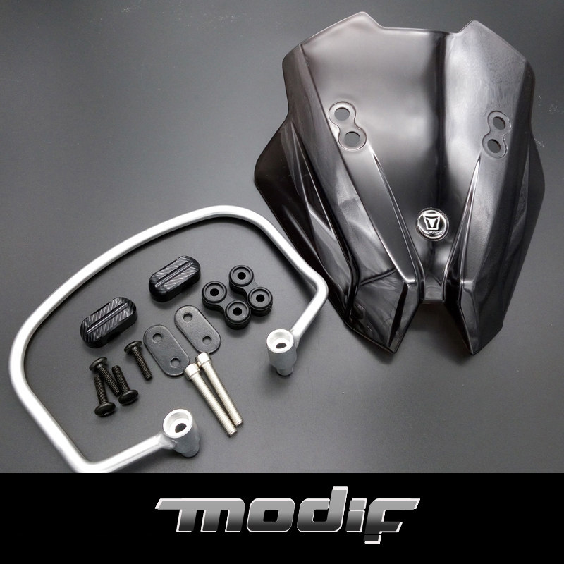 Suitable for Huanglong 600 Chunfeng 650 windshield infinity 500R motorcycle front modified windshield front windshield front windshield