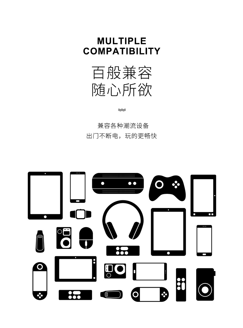 Táo sét cổng phụ trách Mophie đầu vào Po 5000 mA nhôm điện thoại di động chứng nhận MFI - Ngân hàng điện thoại di động sạc dự phòng realme