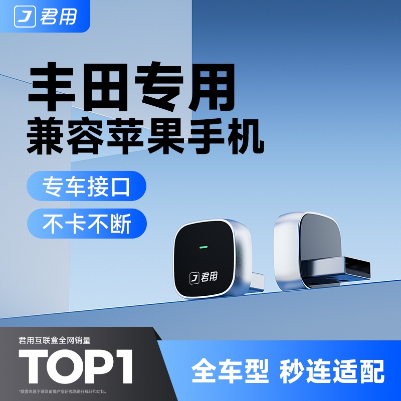 The Toyota Wireless Carplay Box Is Suitable for Asian Dragon, Camry, Highlander, Ralink, Rongfang, and Wildlander