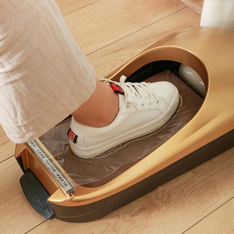 Shoe cover machine household automatic new disposable foot cover waterproof non-slip shoe film machine intelligent foot shoe mold machine