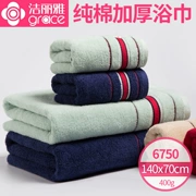 Jie Ya khăn bông mềm và thấm dày lớn khăn tắm Hàn Quốc trong gia đình Teddy Khăn bông - Khăn tắm / áo choàng tắm