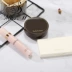 Bông tuyết trang điểm bộ ba mảnh mẫu tuyết tuyết BB cream air cushion 6 màu son môi bột cô lập mẫu