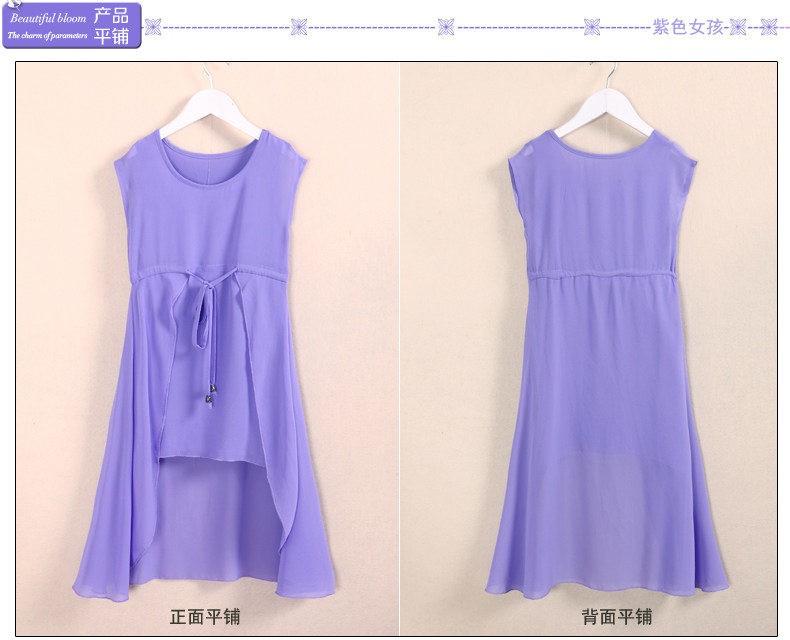 Robe enfant en mousseline de soie - Ref 2043783 Image 19